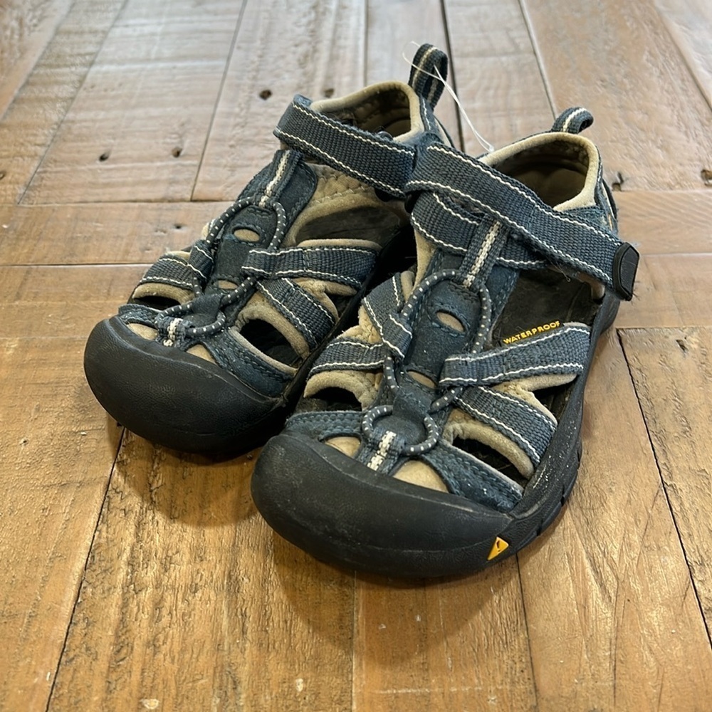 Keen blue waterproof sandals